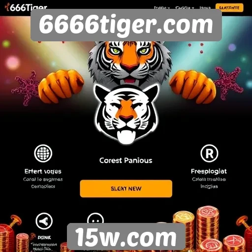 Análise das funcionalidades do site 6666tiger.com